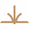 Ekena Millwork Redmond Smooth Timber Gable Bracket, Western Red Cedar, 84"W x 53"H x 1 1/2"D x 5 1/2"F, 15/12 Pitch GBW084X53X0206RED00SWR - alternate 1